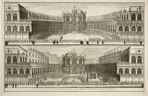 View of the Royal Garden of the Orangery